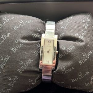 Gently used Bulova womens watch